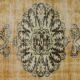 Tapis vintage turc tissé à la main unique en son genre - charme vintage rustique 270x 185 cm