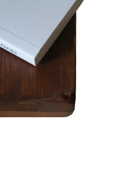 Paire de chevets vintage en bois pieds compas