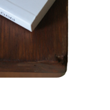 Paire de chevets vintage en bois pieds compas