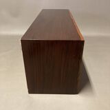 Scandinavian design rosewood hanging storage.