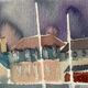 Watercolor "Breton Port"
