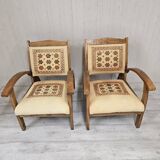 Pair of bohemian armchairs
