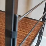 Side table for plexiglass vinyl storage