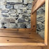 Suite de 4 chaises en pin par André Sornay