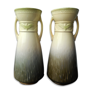 Paire de vases art Nouveau