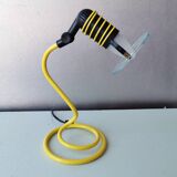 Light yellow desk lamp 80s