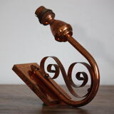 Copper metal sconce