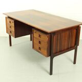 Bureau danois du milieu du siècle en palissandre par Erik Brouer, Danemark des années 1960