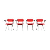 Set of 4 armchairs Friso Kramer 1970
