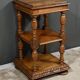 Small Solid Walnut Coffee Table, Louis-Philippe Style – Late 19th Century