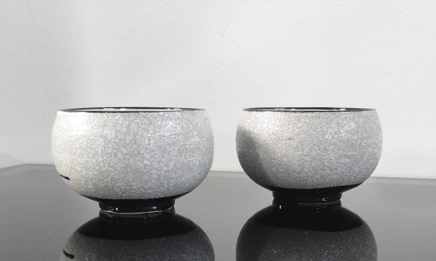 Vintage ceramic tea cup duo
