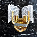 Flower wall lamp, Murano glass, Italy, 1970