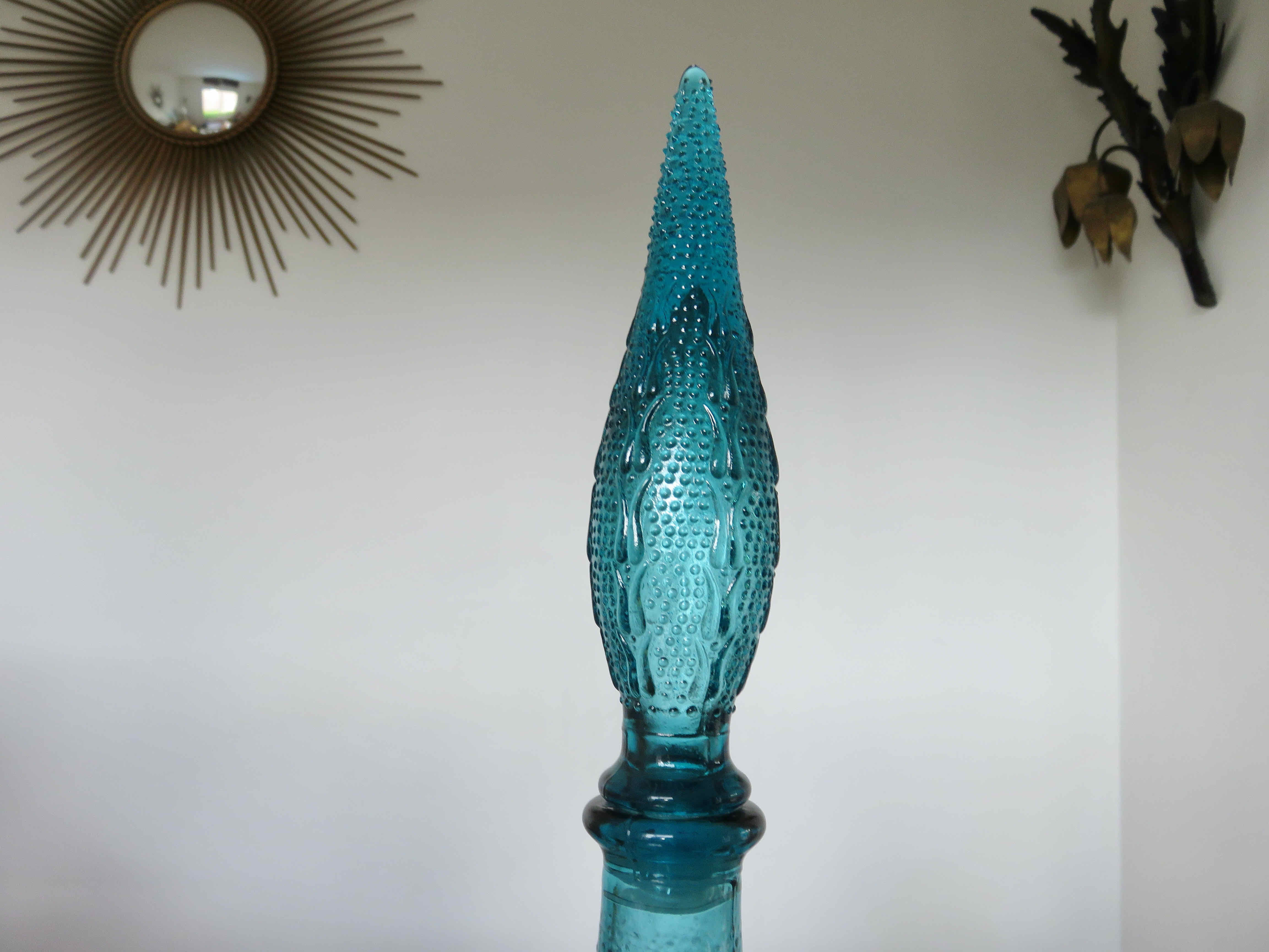 Empoli Italy bottle in glass 60s 70s