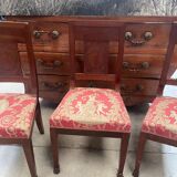 lot de trois chaises anciennes de style Empire.
