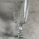 Set of 15 antique glasses