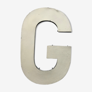 Old g letter in zing