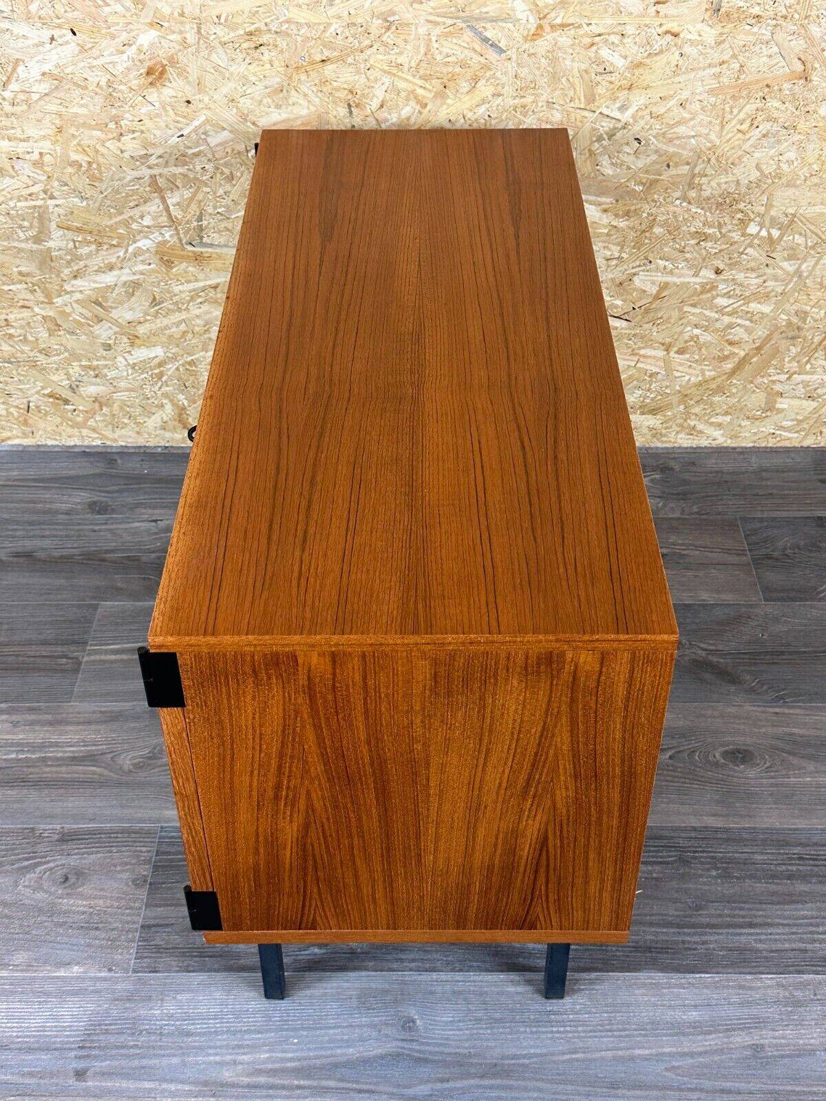 60s 70s teak sideboard cabinet Rego Mobile Danish Modern Design