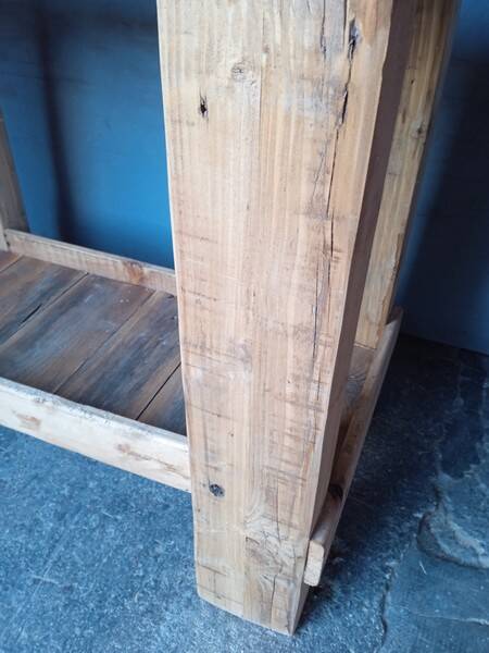 Workbench 120cm old solid wood