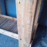 Workbench 120cm old solid wood