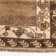 Brown & beige classic vintage rug