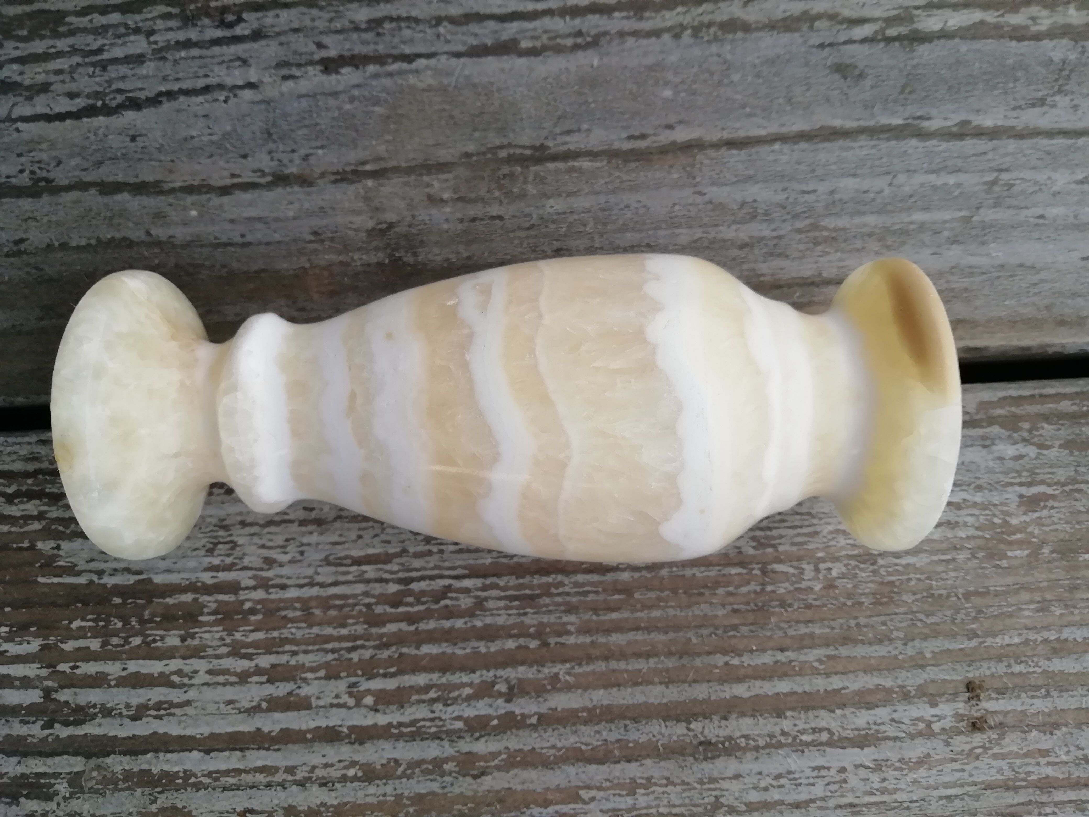 Vase or onyx candle holder