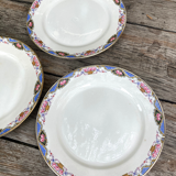3 assiettes Digoin - Art déco