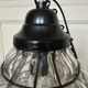Glass and metal pendant light, Ulysses' garden