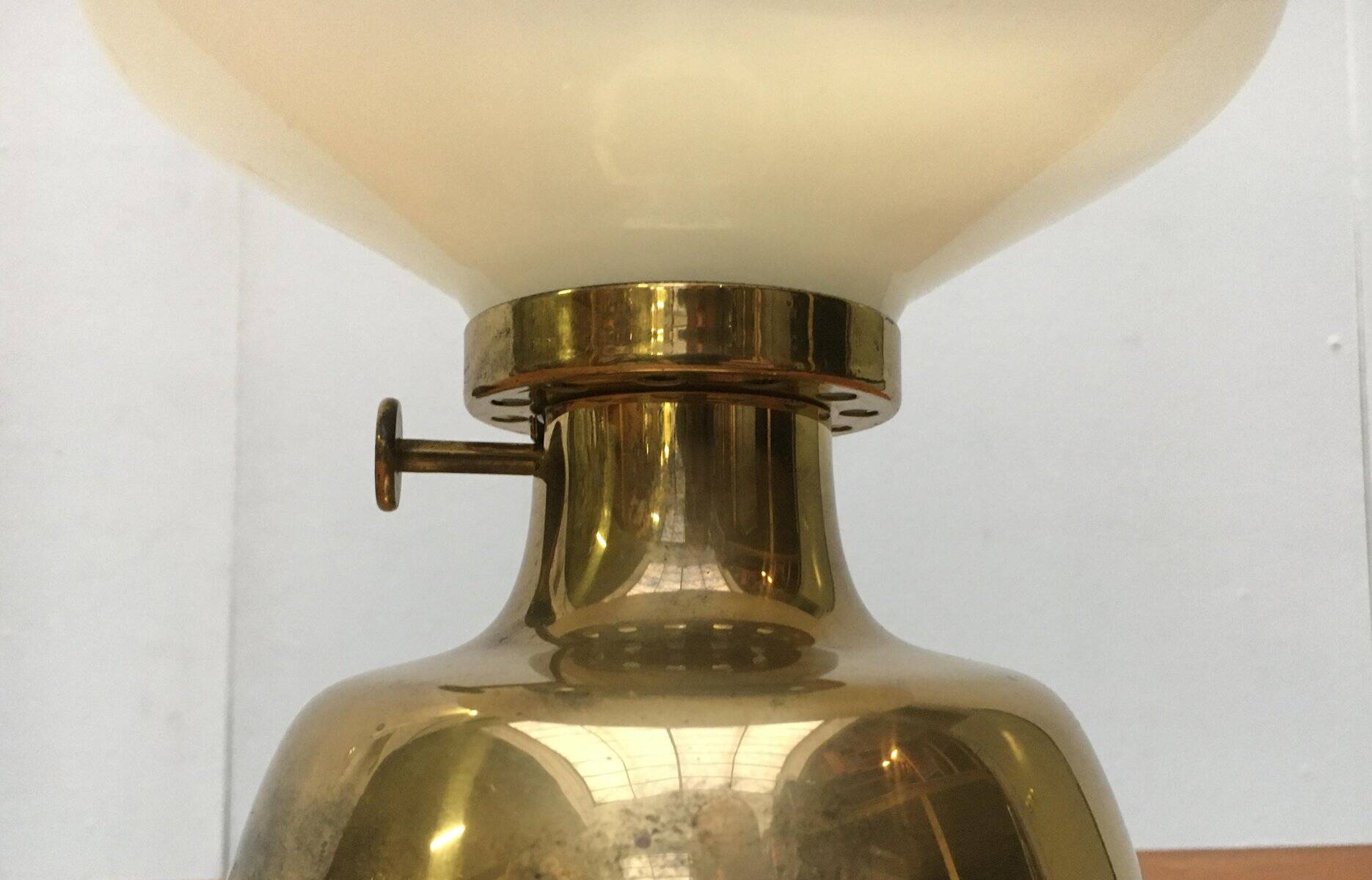 Lampe à huile de table Petronella modèle danois milieu du siècle par Henning Koppel pour Louis Poulsen, années 1960