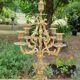 Napoleon III bronze candlestick