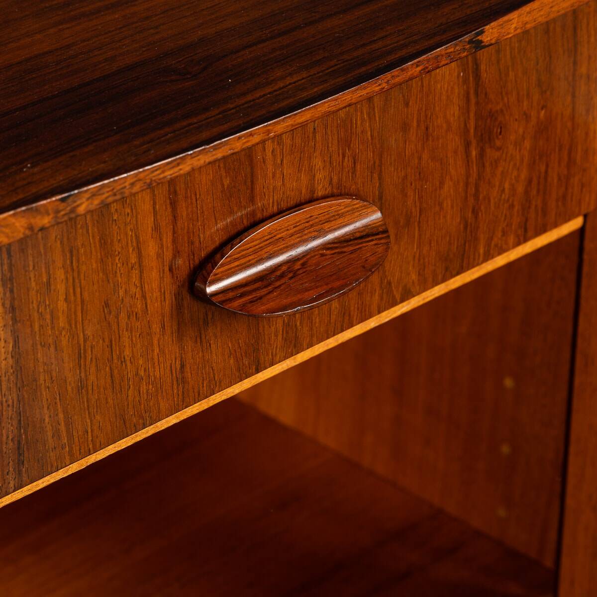 20thC ENGLISH ROSEWOOD SIDEBOARD BY GORDON RUSSELL c.1967