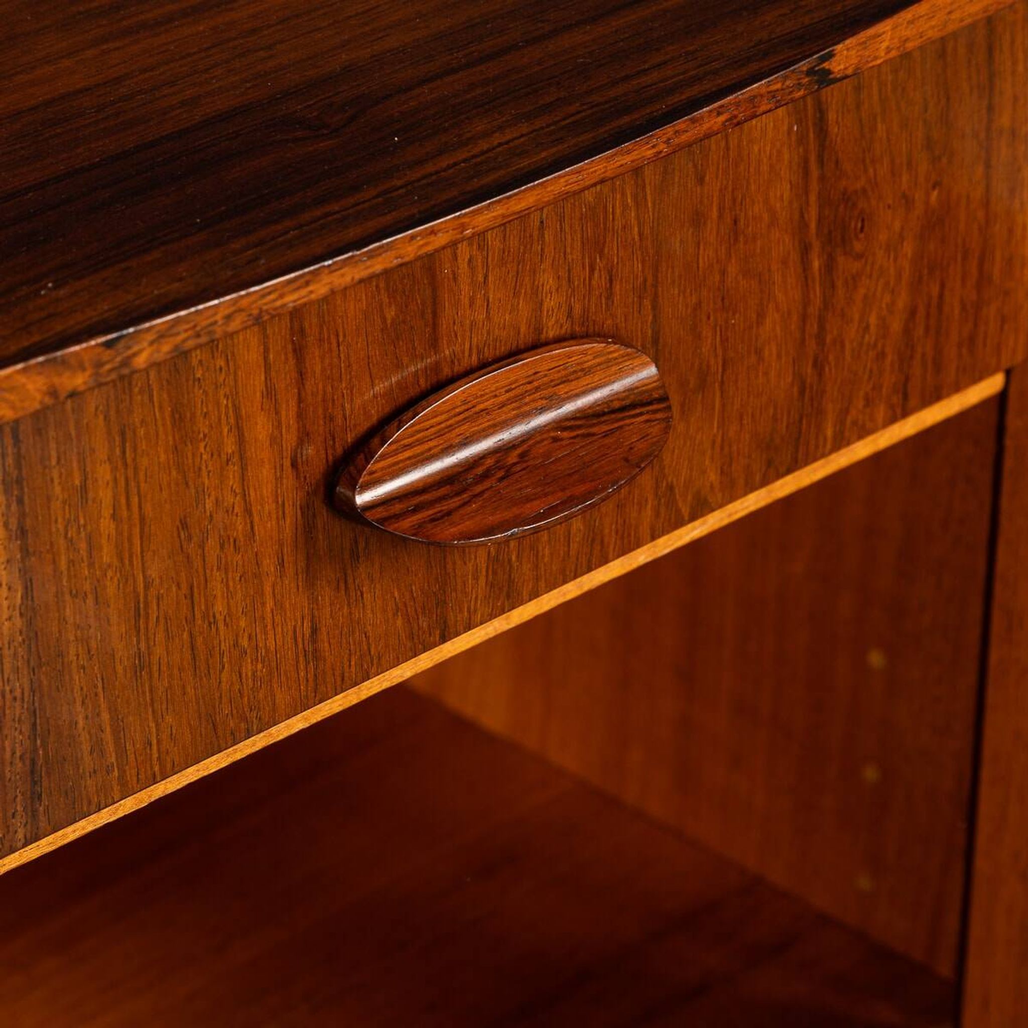 20thC ENGLISH ROSEWOOD SIDEBOARD BY GORDON RUSSELL c.1967