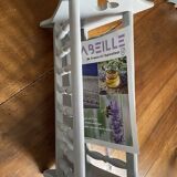 Old vintage magazine rack