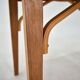 1960s Ludvik Volak beech stools by Drevopodnik Holesov, Czechoslovakia