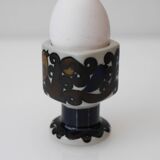 Scandinavian modern Collectable vintage Arabia Kalevala annual egg cups