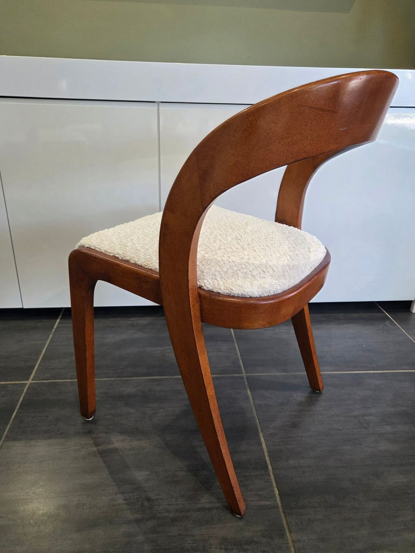 Set of 8 vintage Baumann Gondole chairs, 1960s.