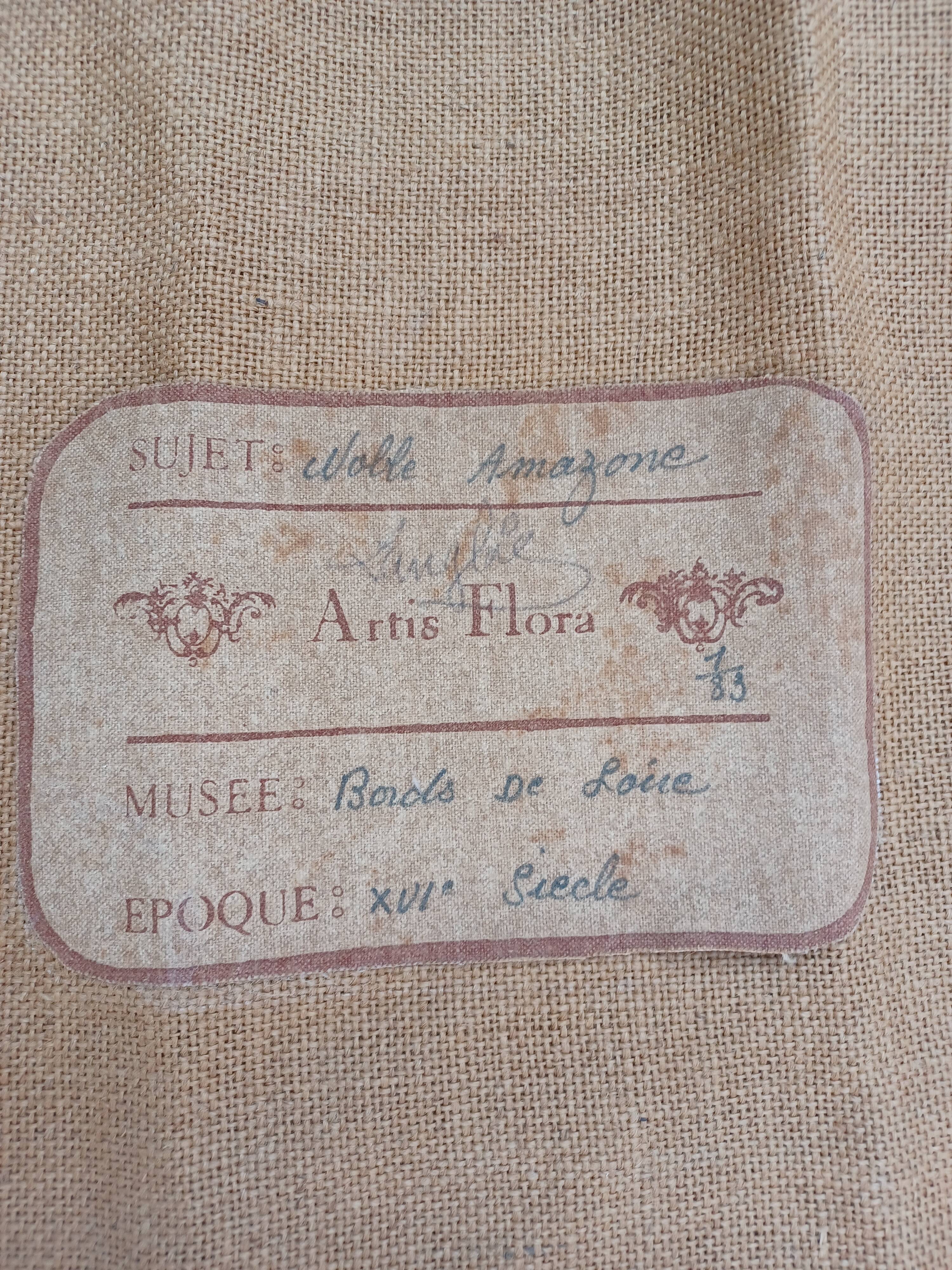 Large tapestry Artis Flora "The Noble Amazon" of large dimensions