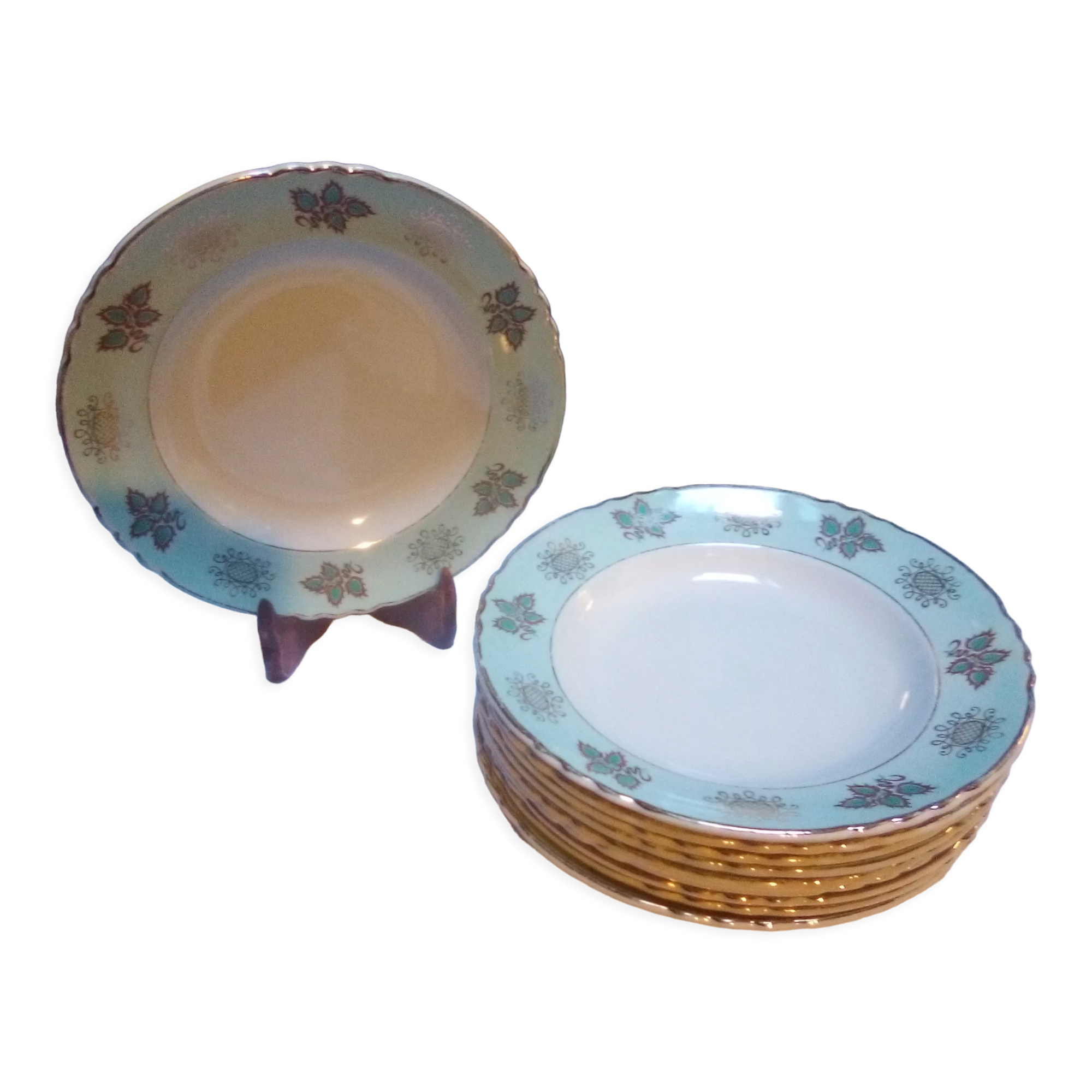 10 hollow plates Moulin des loups