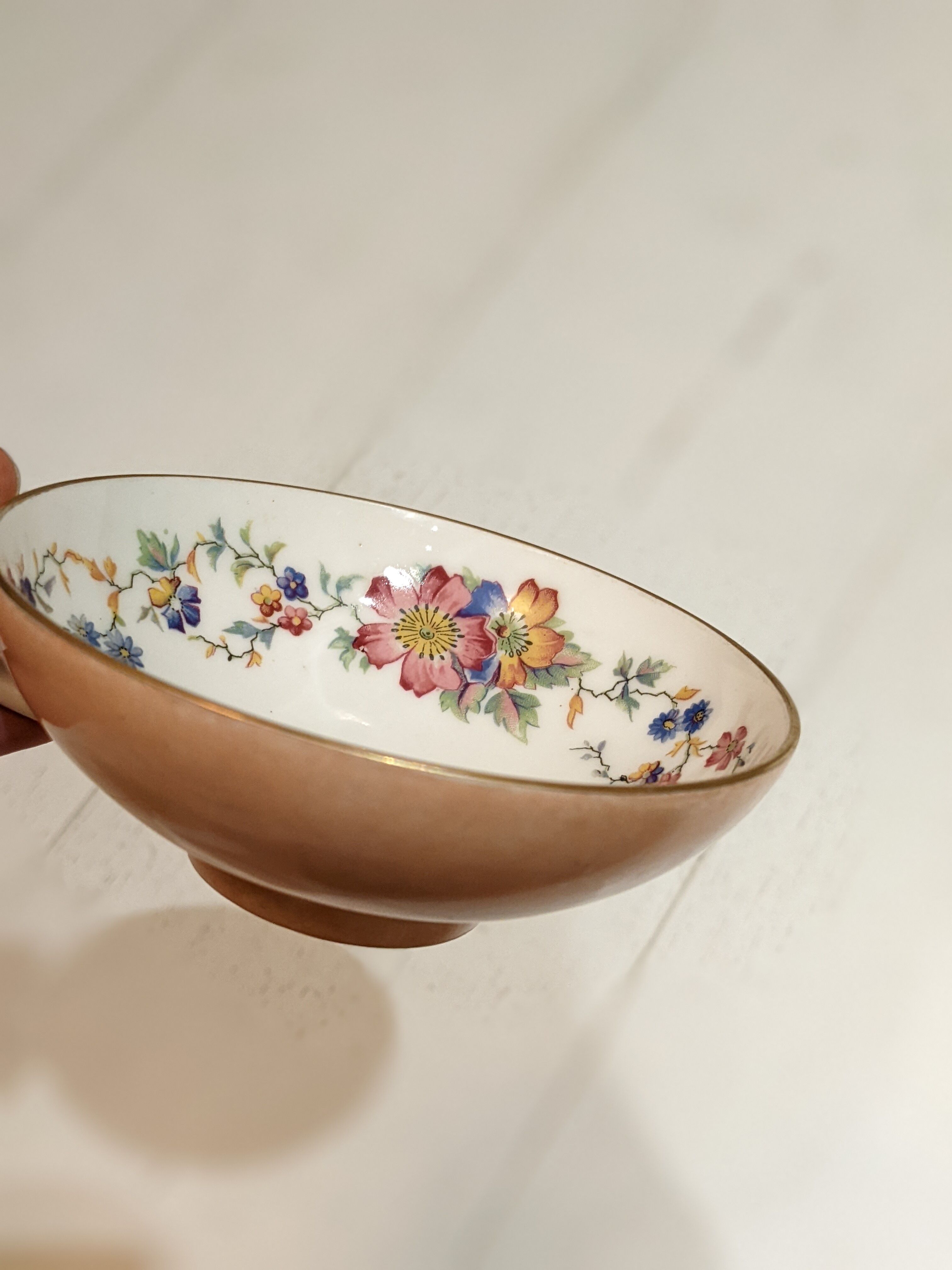 Vintage antique Limoges porcelain cup