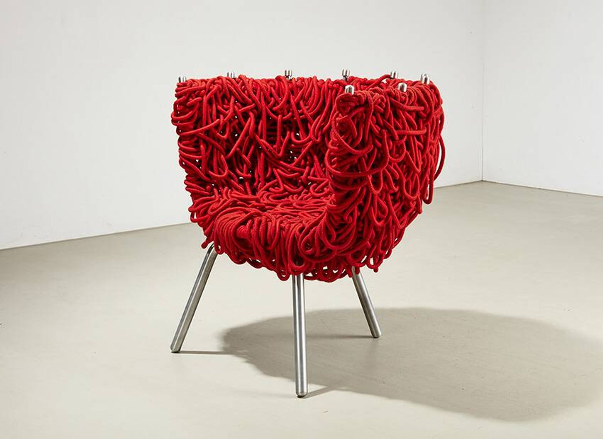 Fernando & Humberto Campana Vermelha Lounge Chair for Edra 1993/1998