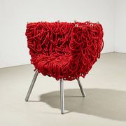 Fernando & Humberto Campana Vermelha Lounge Chair for Edra 1993/1998
