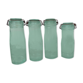 4 bocaux