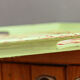 Wooden top and vintage mosaic
