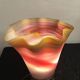 Vase lamp in glass paste and bronze signed Florea SILVIU