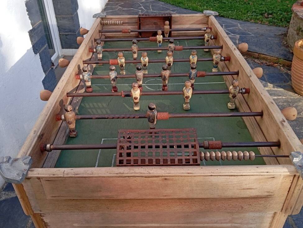 Babyfoot de bistrot Chevillotte années 1930