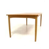 Scandinavian teak and oak coffee table, Sweden, 1960