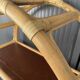 Vintage 1970s rattan bookshelf