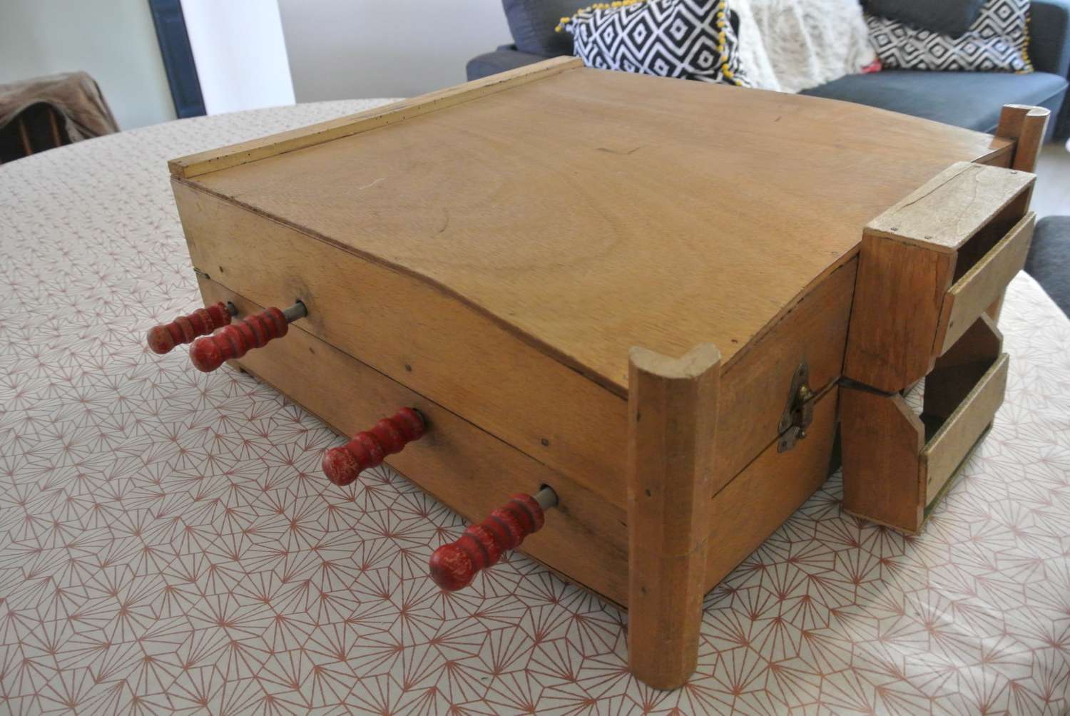 Portable foosball or table