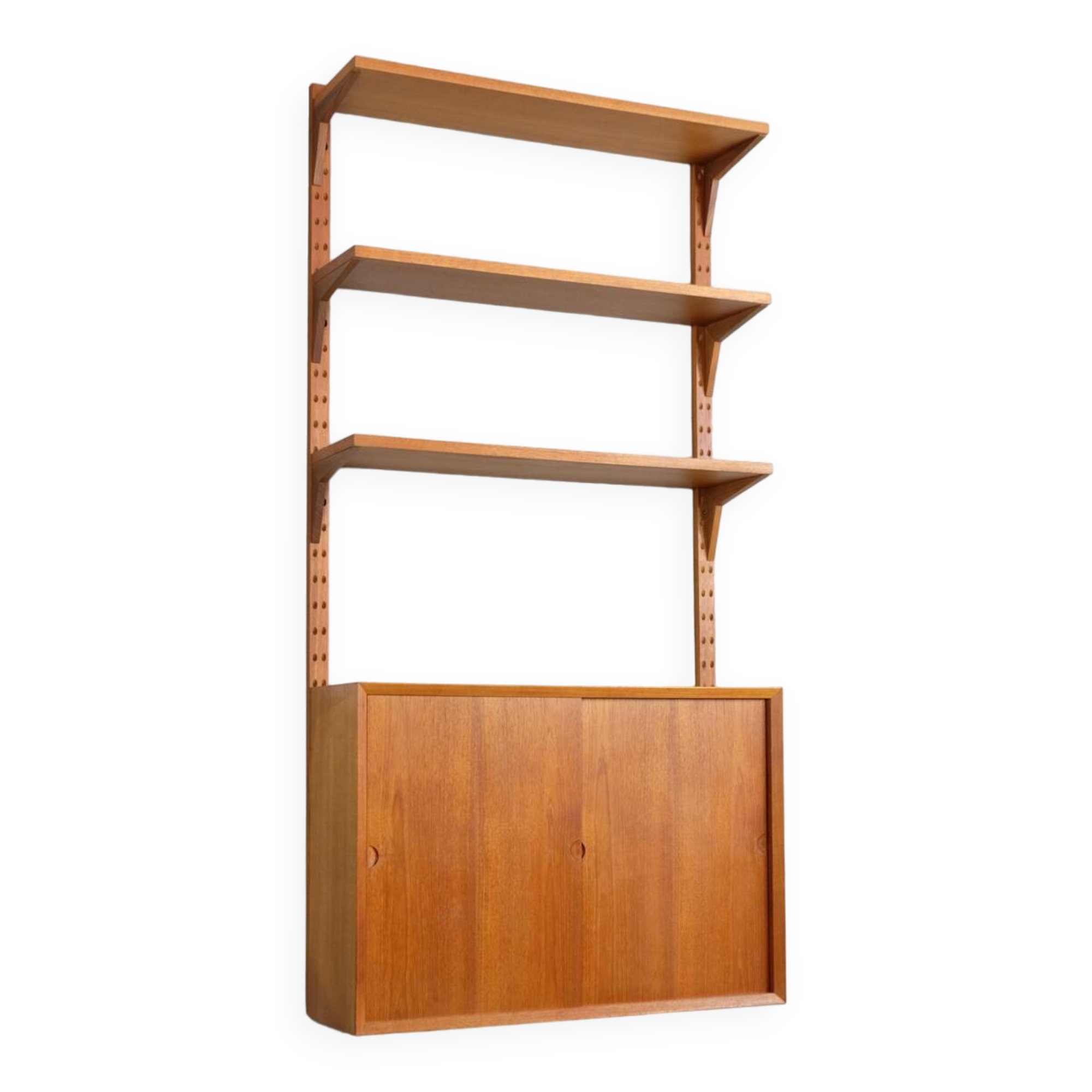 Danish Teak Wall Unit by Poul Cadovius 60s MidCentury Design