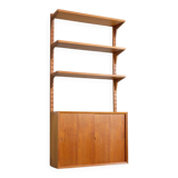 Danish Teak Wall Unit by Poul Cadovius 60s MidCentury Design