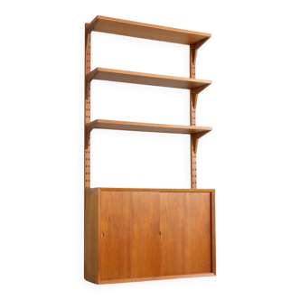 Danish Teak Wall Unit by Poul Cadovius 60s MidCentury Design